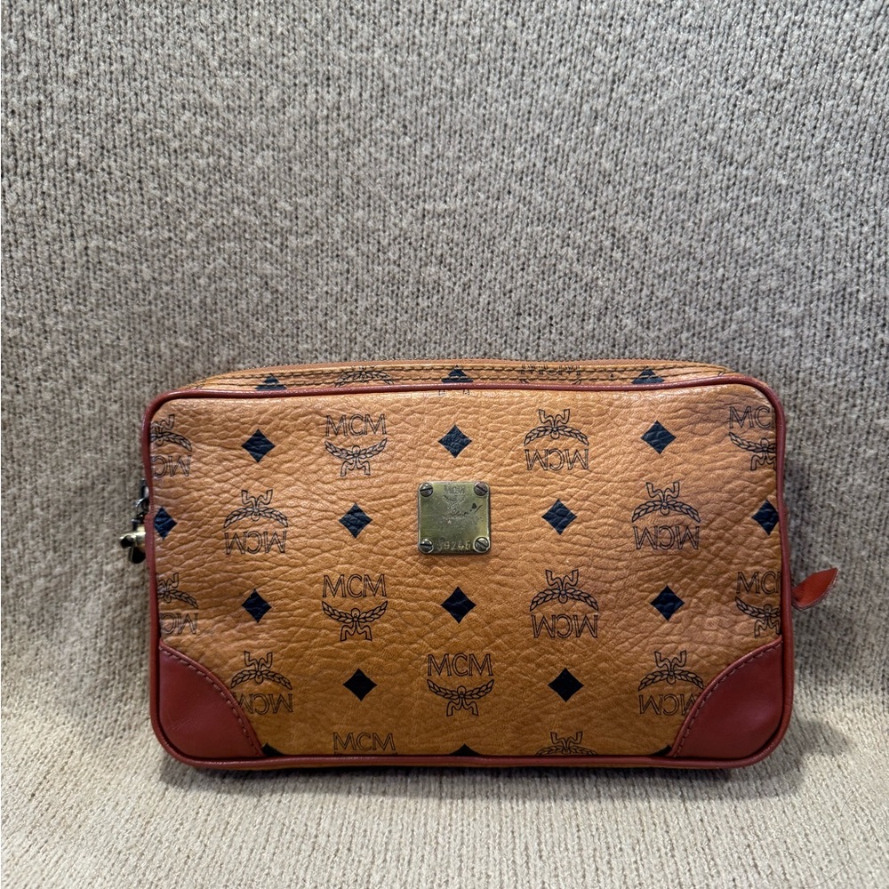 MCM Leather Clutch